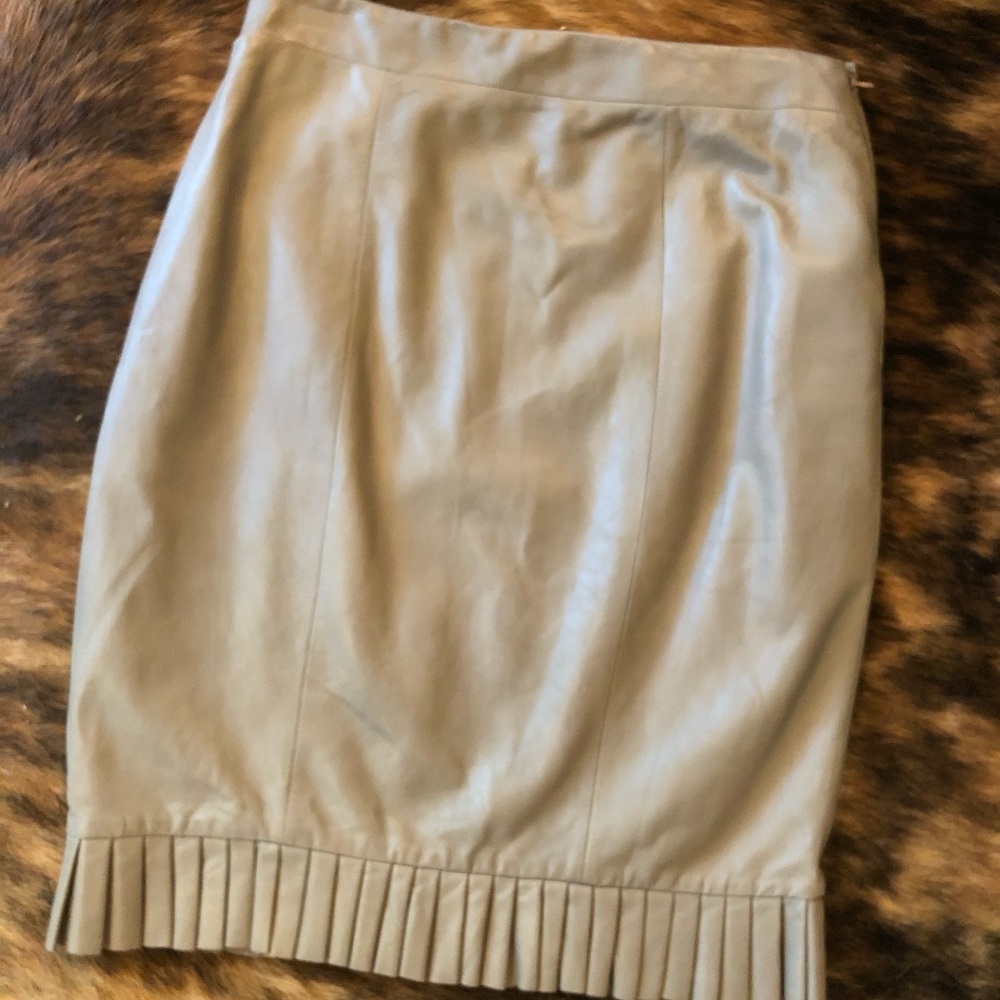 That leather skirt you’ve always wanted!